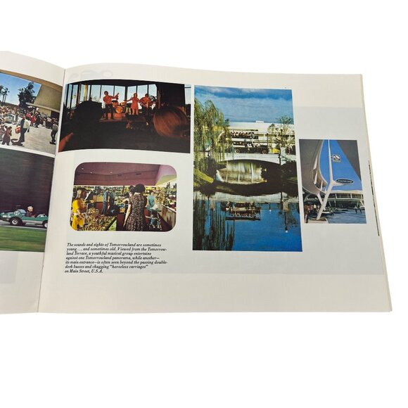 1972 Walt Disney World Souvenir Book Vintage Magic Kingdom Polynesian Village - Picture 7 of 10